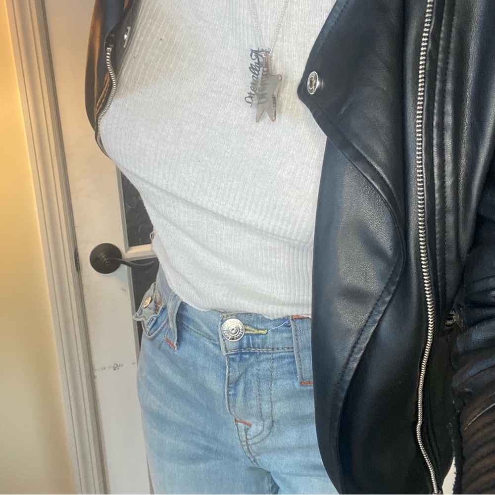 True Religion Vintage Blue Skinny Jeans